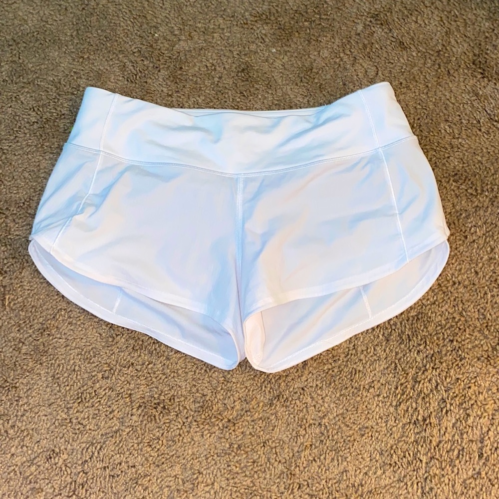 Lululemon white shorts